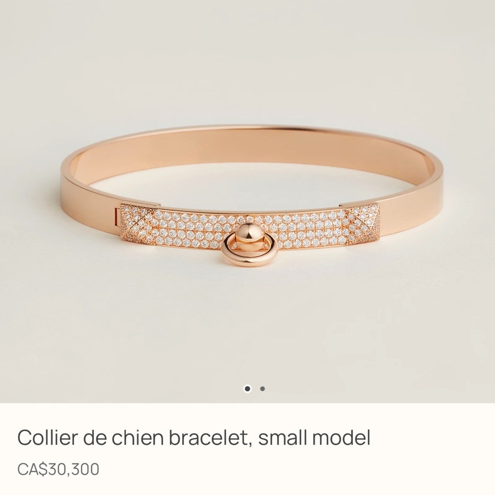 Hermès CDC RoseGold Bracelet